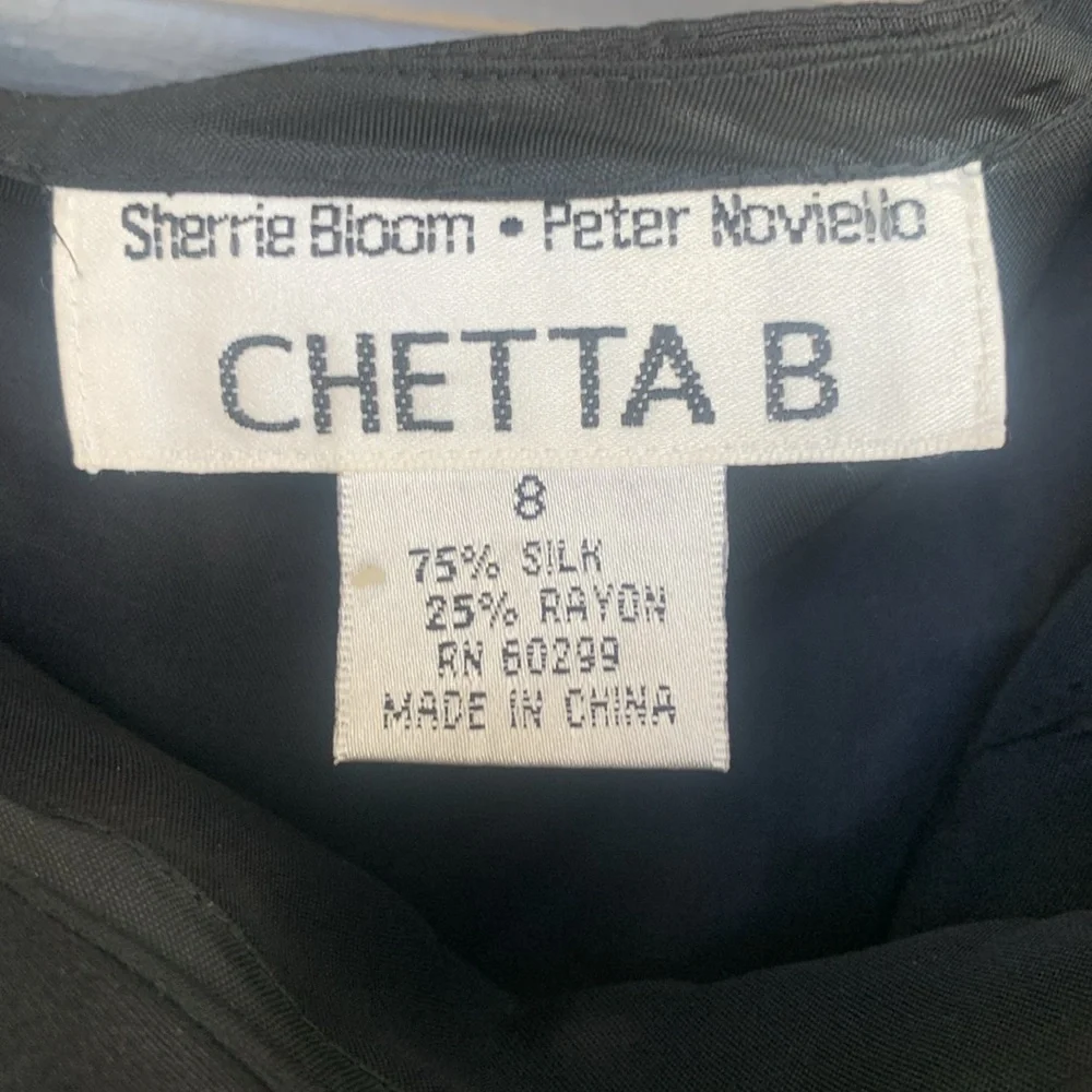 NWT Sherrie Bloom- Chetta B 75% Silk beaded